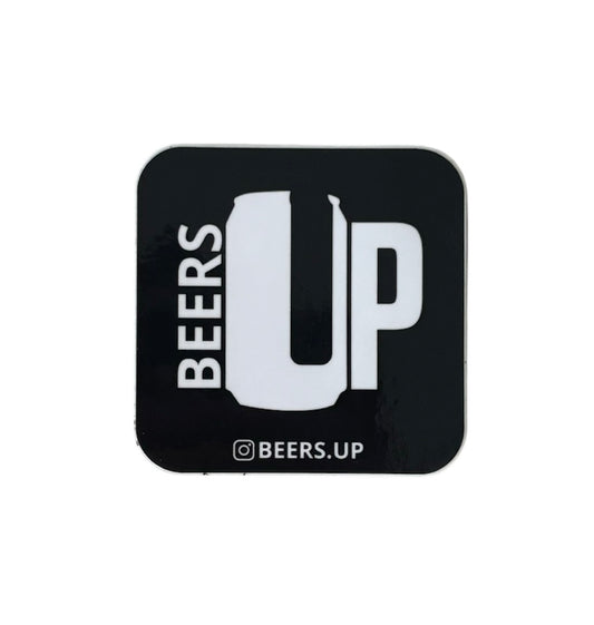 Beers Up Sticker